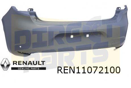 Renault Clio V (6/19-) achterbumper (bij PDC) (te spuiten) O, Auto-onderdelen, -, -, Nieuw, Achter