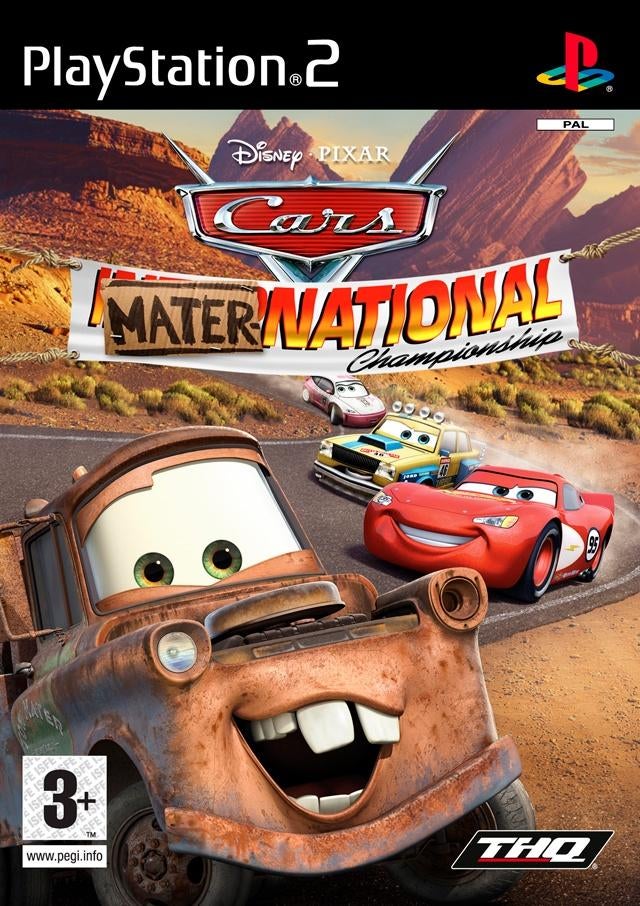 Disney Pixar Cars Mater National Championship, Enlèvement ou Envoi, 1 joueur, Course et Pilotage, Utilisé