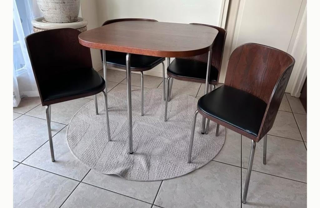 Ikea fusion sandra kragnert, Huis en Inrichting, Tafels | Eettafels, Ophalen, Vier personen