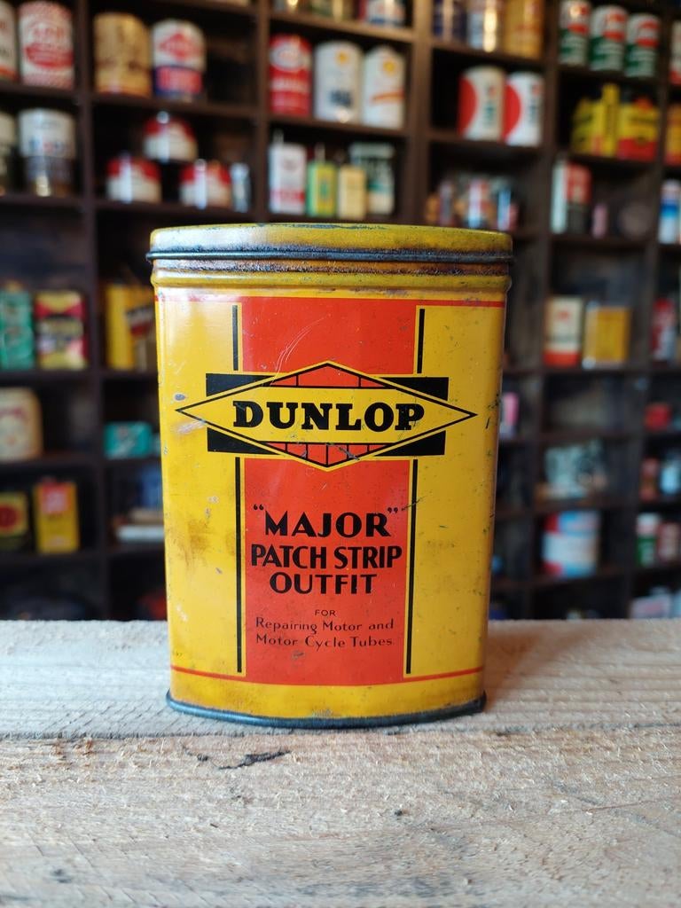 Oud Dunlop Blikje made in England. 1930s, Verzamelen, Ophalen