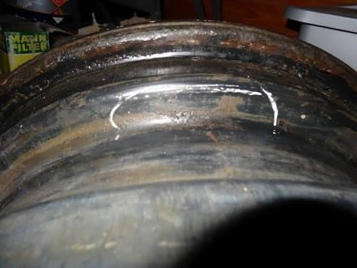 Réparation jante fissuré soudage