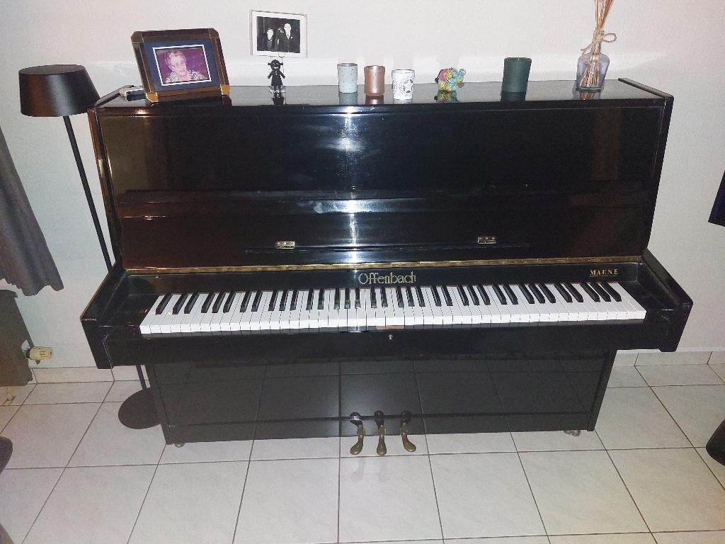 Piano offenbach, Ophalen, Gebruikt, Zwart, Piano