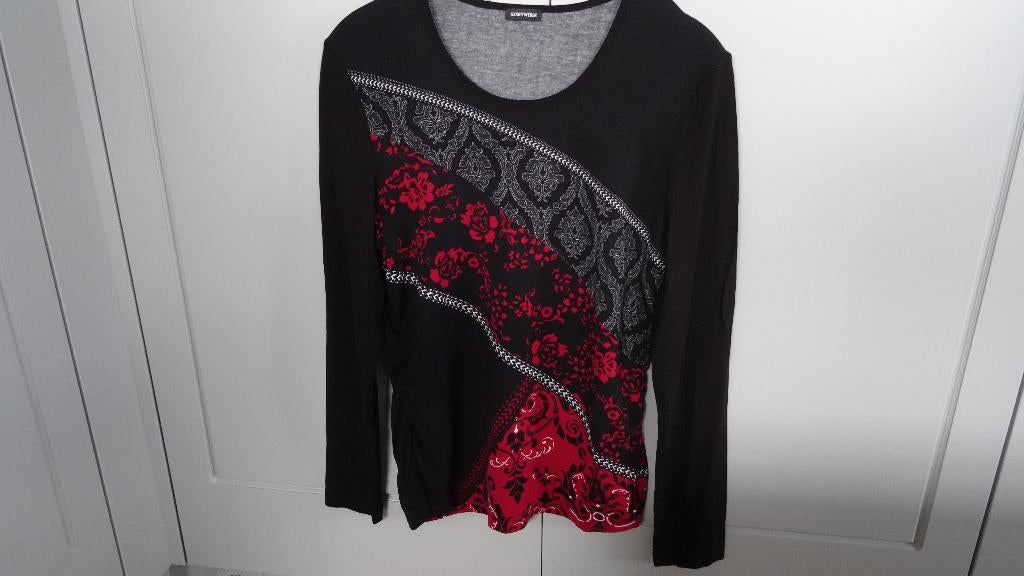 TOP À MANCHES LONGUES « GERRY WEBER », Taille 38/40 (M), Enlèvement ou Envoi, Autres couleurs, Manches longues