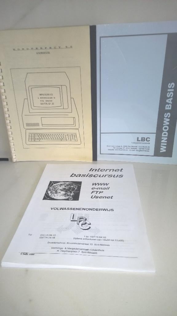 Oude cursussen computer, Boeken, Ophalen of Verzenden, Zo goed als nieuw, Overige onderwerpen