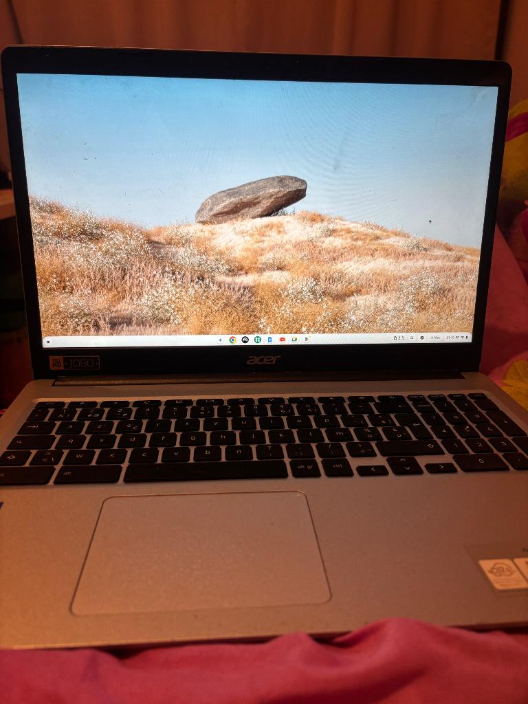 acer chromebook 315 computer te koop, Computers en Software, Chromebooks, Gebruikt, 15 inch, 4 GB of minder, 128 GB, Azerty, Ophalen of Verzenden