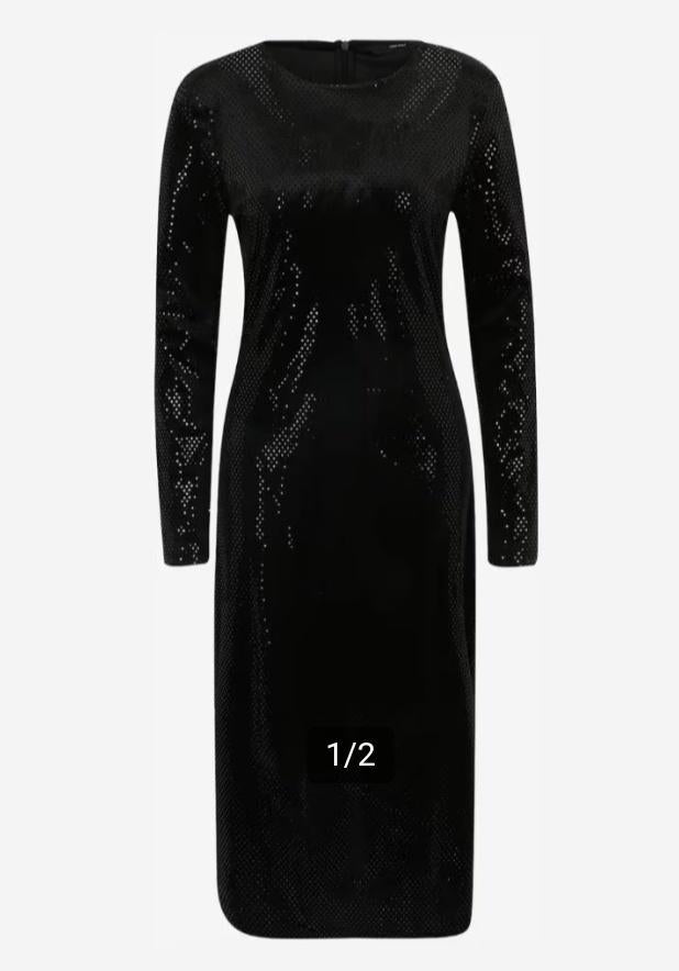 Jurk Kerst Feestelijk, Kleding | Dames, Gelegenheidskleding, Nieuw, Cocktailjurk, Maat 38/40 (M), Zwart, Ophalen of Verzenden