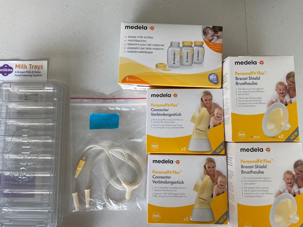 Medela accessoires swing maxi - Milkies milk trays, Enlèvement ou Envoi, Comme neuf, Autres types