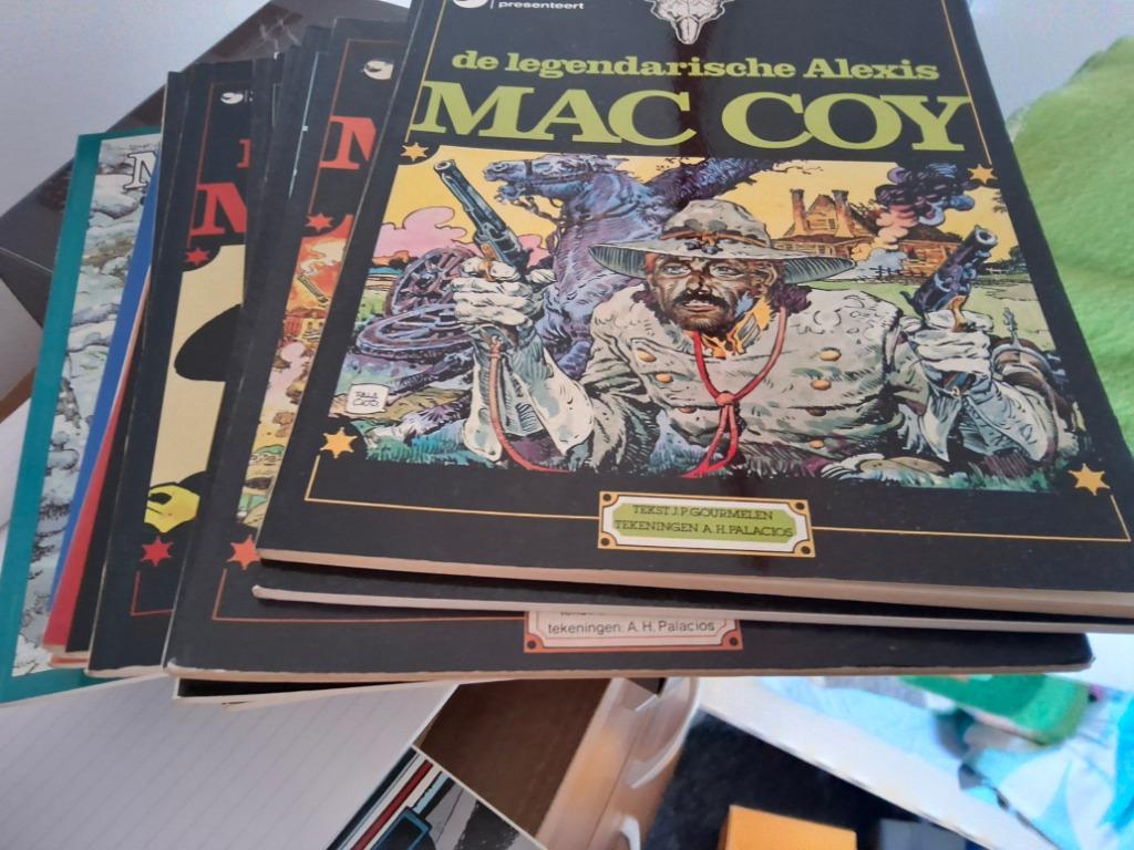 Mac Coy strip, Boeken, Stripverhalen, Meerdere stripboeken, Ophalen of Verzenden, Zo goed als nieuw
