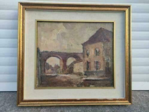 huile sur toile signe henri logelain, Antiquités & Art, Enlèvement ou Envoi