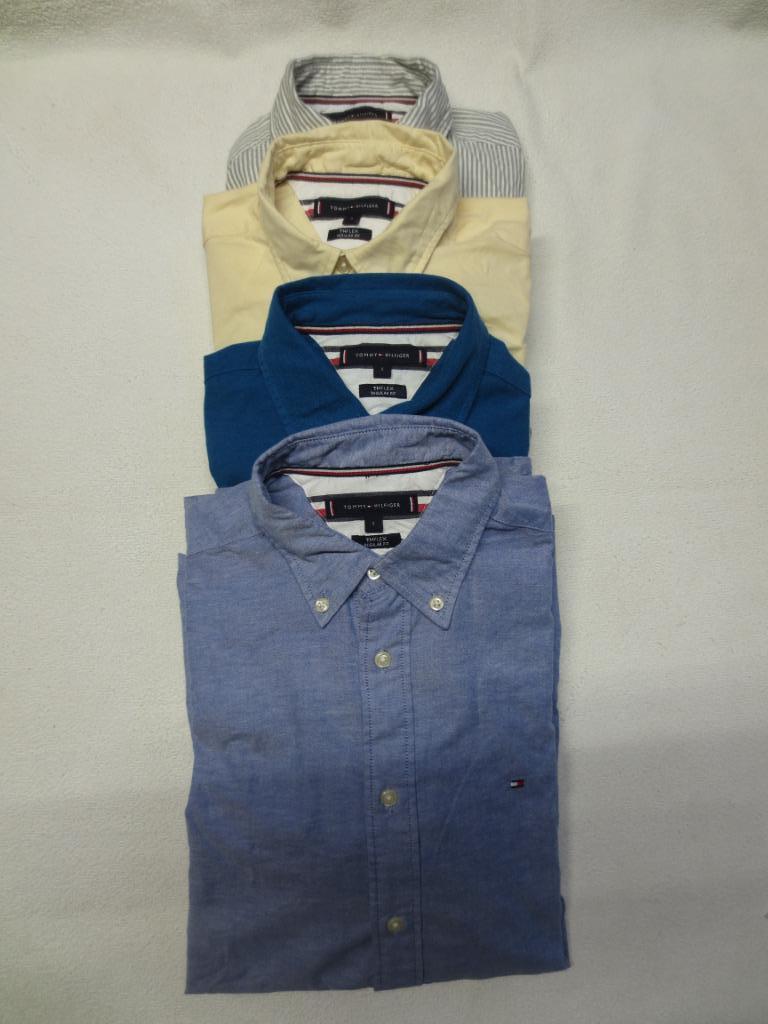 Hemden heren van Tommy Hilfiger, River woods, Scotch & Soda, Kleding | Heren, Ophalen of Verzenden, Gedragen, Halswijdte 39/40 (M)