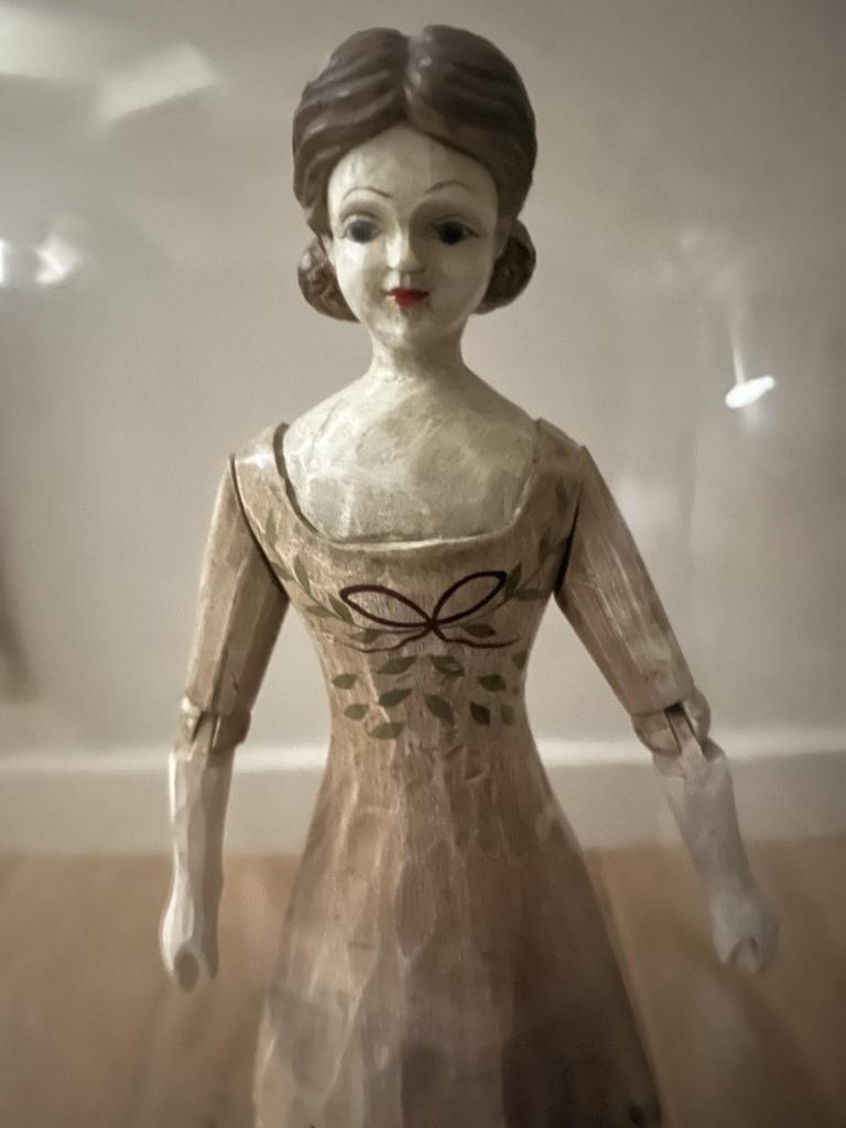 decoratief houten meisje, Ophalen of Verzenden