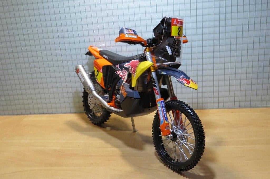 Toby Price KTM 450 Dakar Rally Red Bull 1:6 Maisto, Ophalen of Verzenden, Nieuw, 1:5 t/m 1:8, Motor