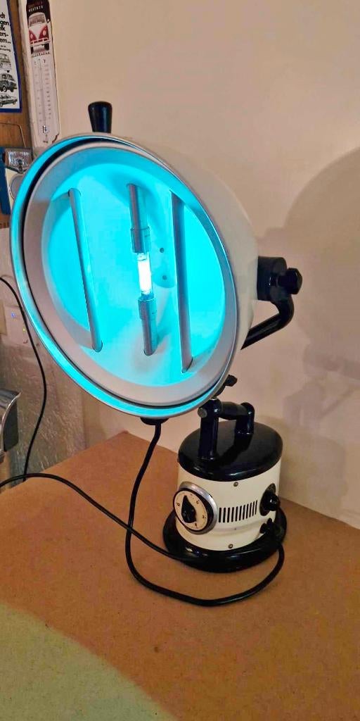 Schitterende vintage Hanau warmtelamp+orig.bril,design, Ophalen of Verzenden