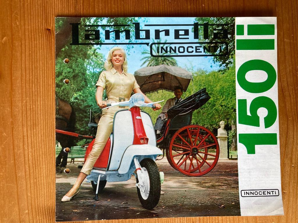LAMBRETTA 150 LI scooter Vespa oldtimer ancêtre INNOCENTI, Motoren, Ophalen of Verzenden, Gebruikt