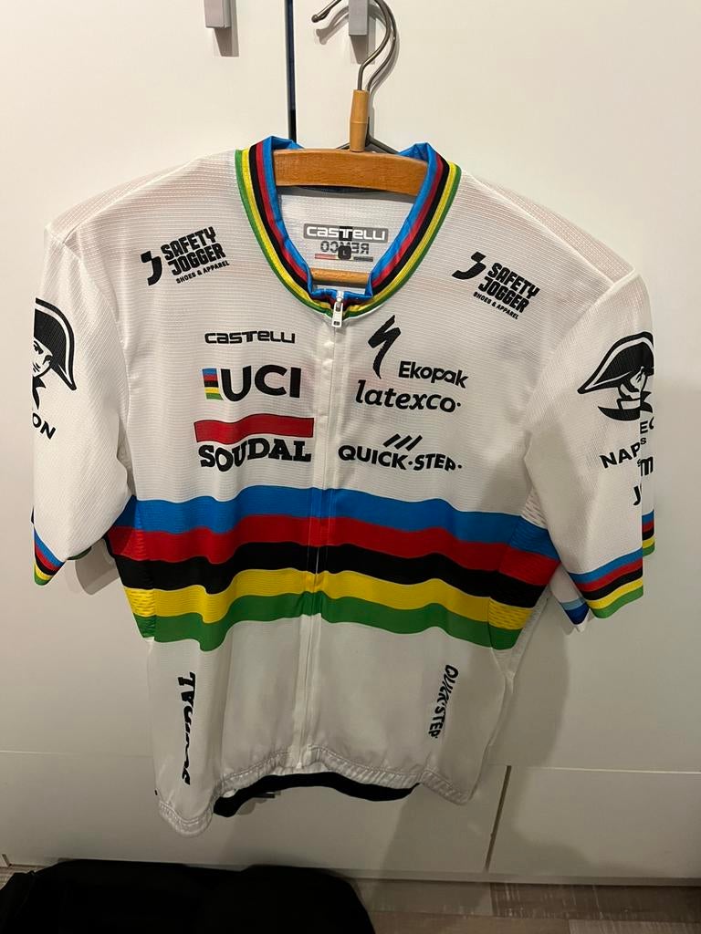 Truitje Remco Evenepoel, Fietsen en Brommers, Ophalen of Verzenden, Zo goed als nieuw, Bovenkleding