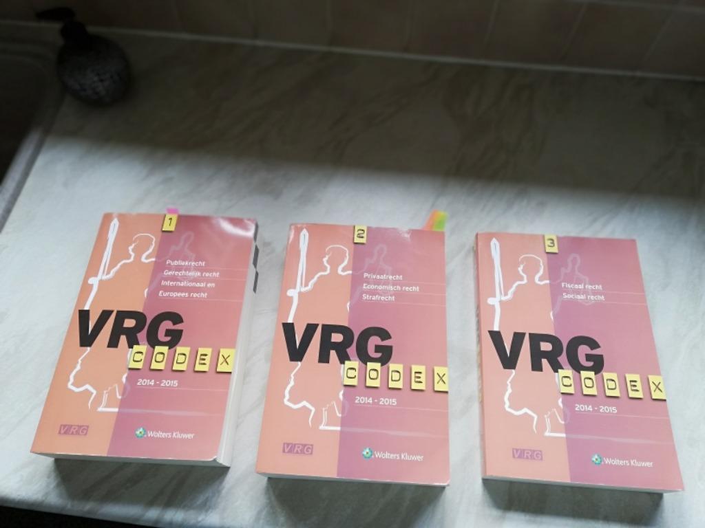 VRG-codex, Boeken, Ophalen of Verzenden, Zo goed als nieuw, Hogeschool