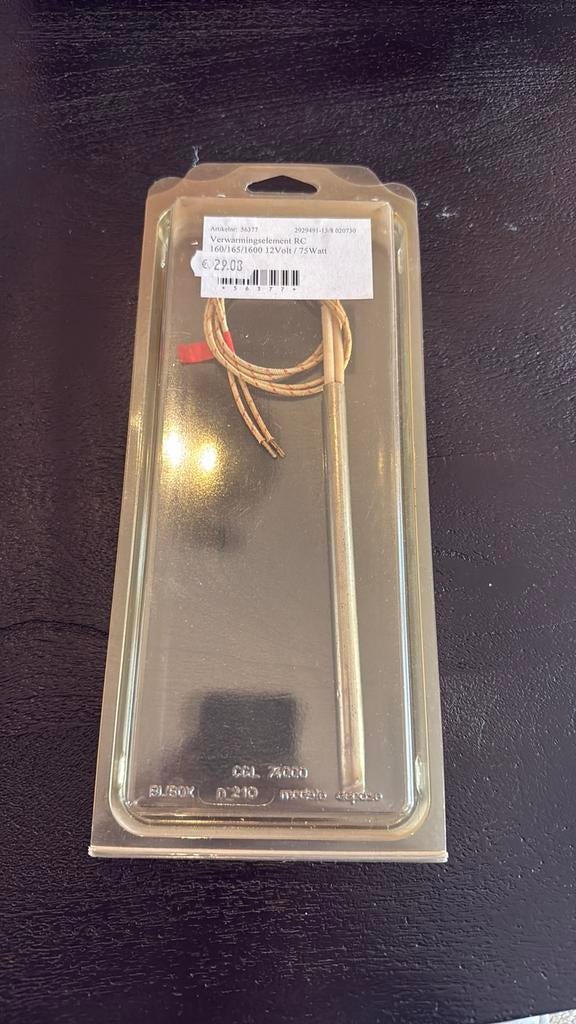 Elément chauffant pour réfrigérateur Dometic 12 V 75 W, Enlèvement ou Envoi, Neuf