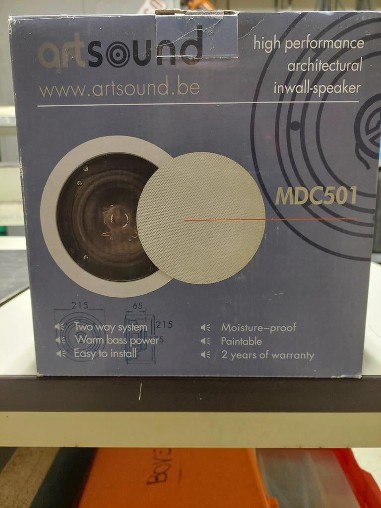 Artsound inbouw luidsprekers .inbouw diameter 175 mm ,, Ophalen, Nieuw
