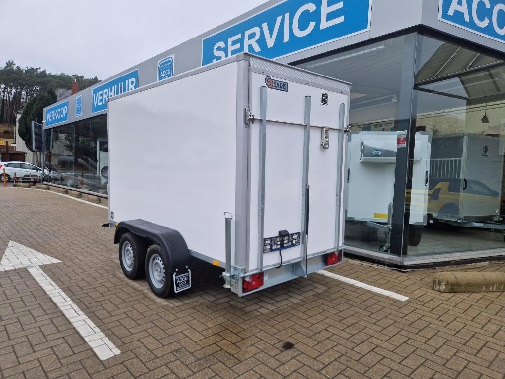 2025 - Saris Gesloten Aanhangwagen – 2000 kg – Nieuwstaat, Auto diversen, Aanhangers en Bagagewagens, Gebruikt, Ophalen