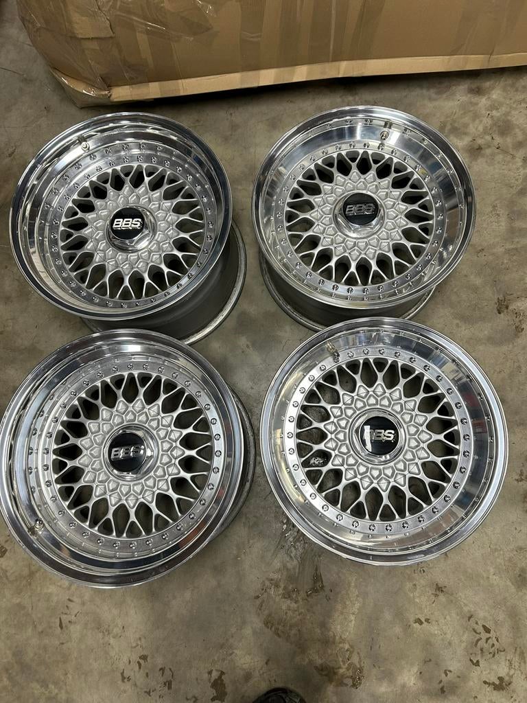 BBS RS211 8jx16 ET11 RS076 10jx16 ET11 3 delig 5x120 bmw m3, Autos : Pièces & Accessoires, Enlèvement, Neuf, 16 pouces, Jante(s)
