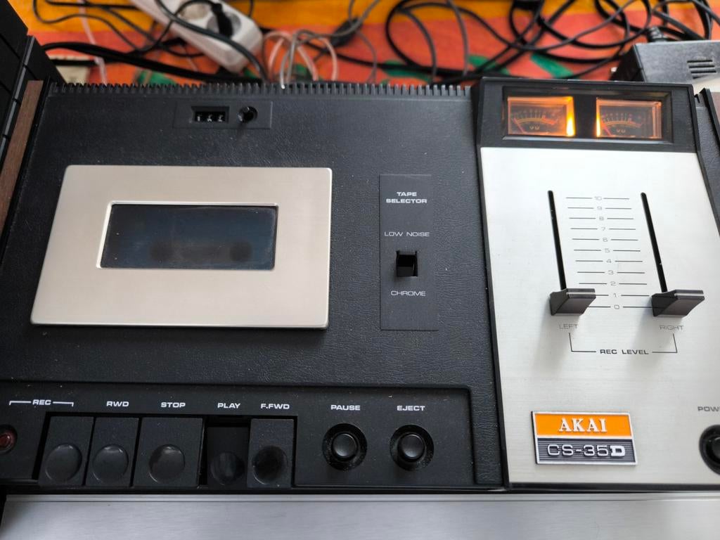 AKAI deck K7 vintage, TV, Hi-fi & Vidéo, Decks cassettes, Enlèvement ou Envoi, Akai
