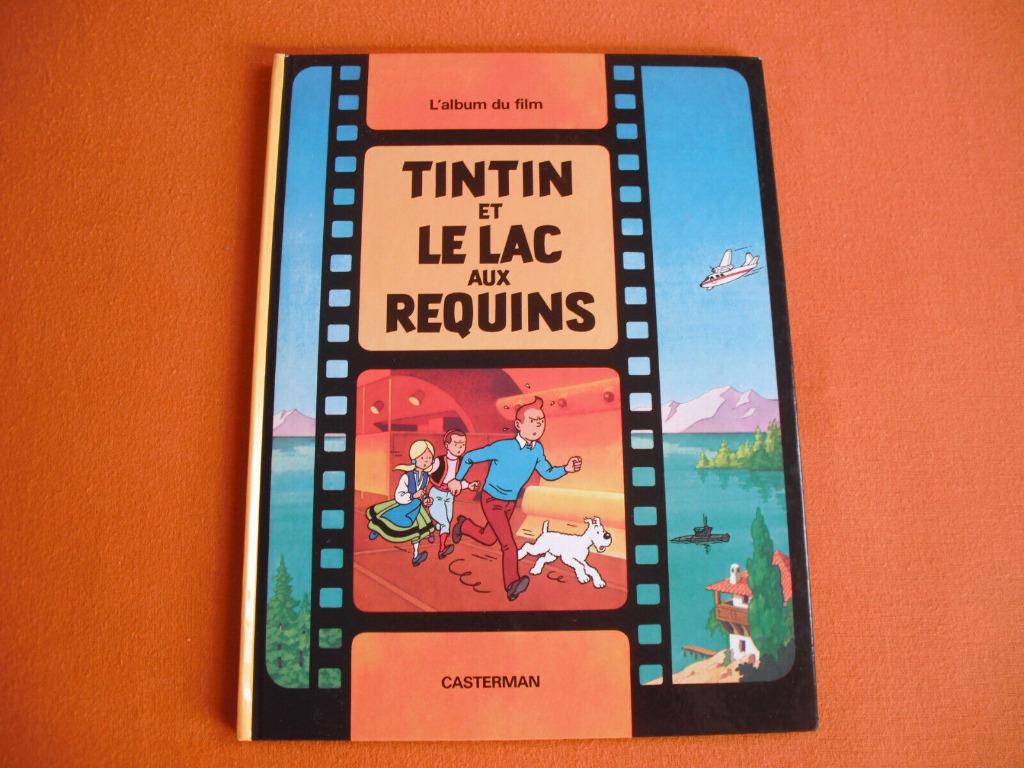 TINTIN ET LE LAC AUX REQUINS - L'ALBUM DU FILM, Livres, Enlèvement ou Envoi, Une BD, Utilisé, Casterman