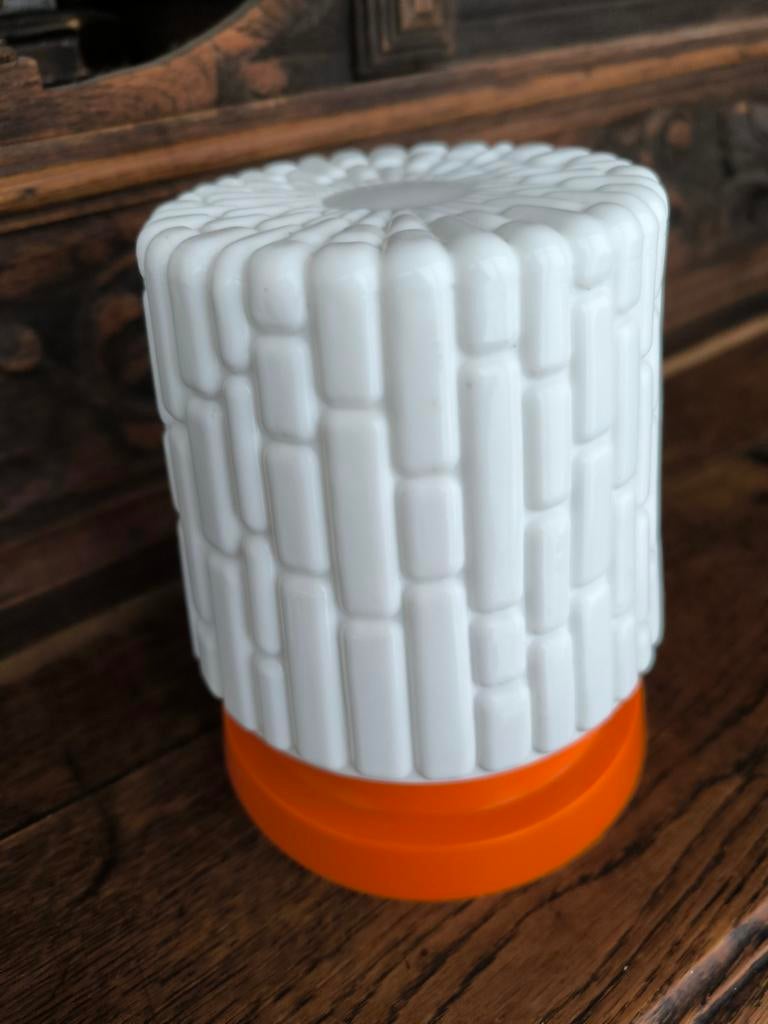 Vintage hanglamp., Huis en Inrichting, Lampen | Hanglampen, Ophalen, Glas