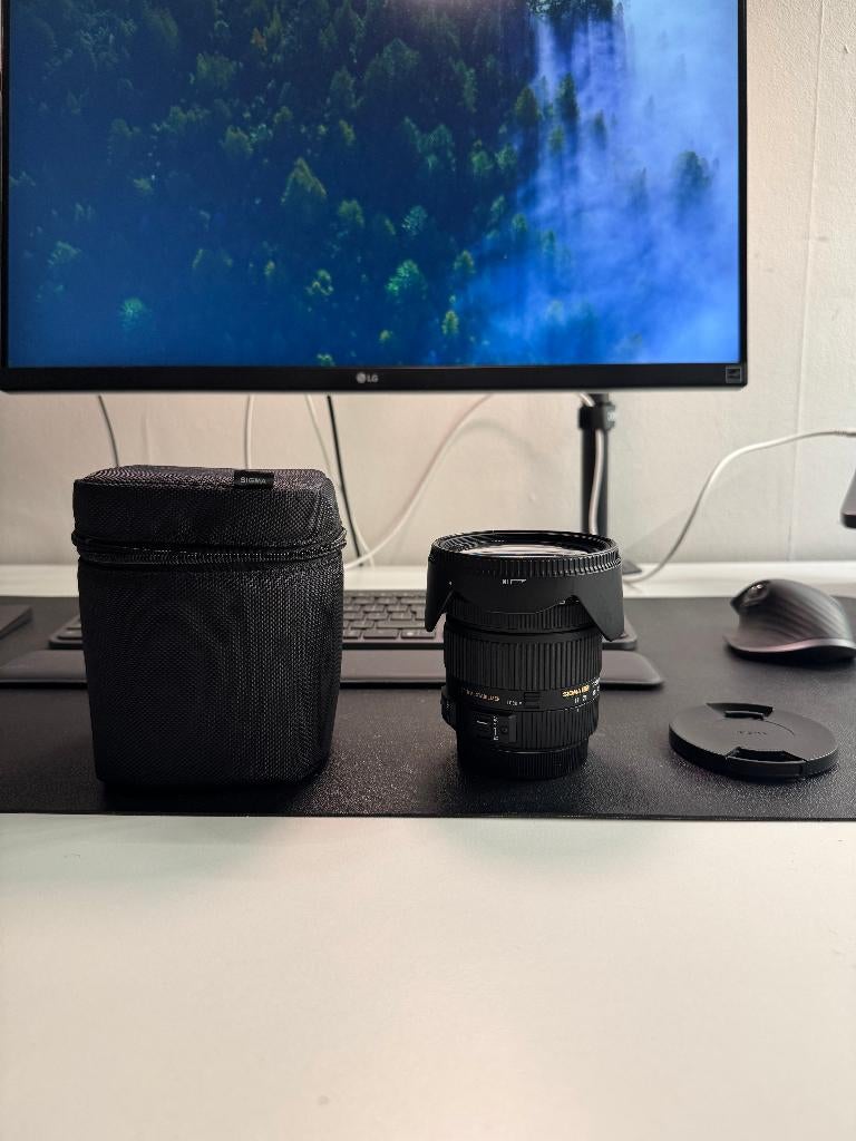 Sigma 17–50mm F2.8 EX DC OS HSM Canon EF (APS-C) + Lenshoes, Enlèvement, Comme neuf, Lentille standard