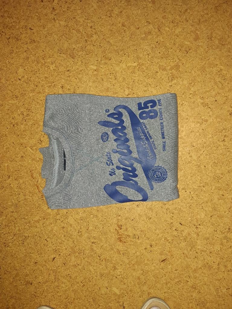 Heren sweater, Vêtements | Hommes, Pulls & Vestes, Gris, Angelo Litrico, Comme neuf, Enlèvement