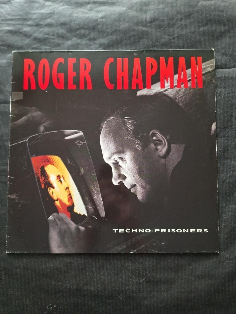 ROGER CHAPMAN "Techno Prisoners" artrock LP (1987) IZGS, Cd's en Dvd's, Ophalen of Verzenden, Zo goed als nieuw, 12 inch, Poprock
