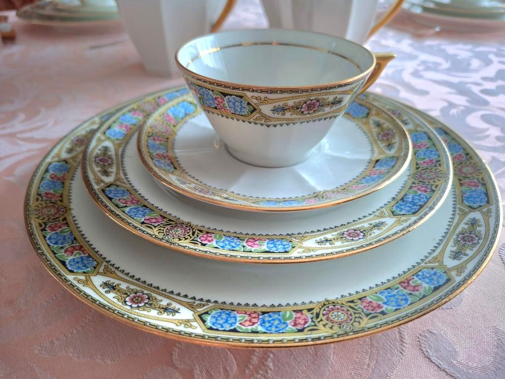 service Limoges 90 pièces - Robert Haviland & Le Tanneur, Enlèvement