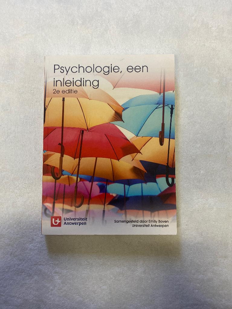Psychologie, een inleiding 2e editie, Ophalen, Zo goed als nieuw, Pearson