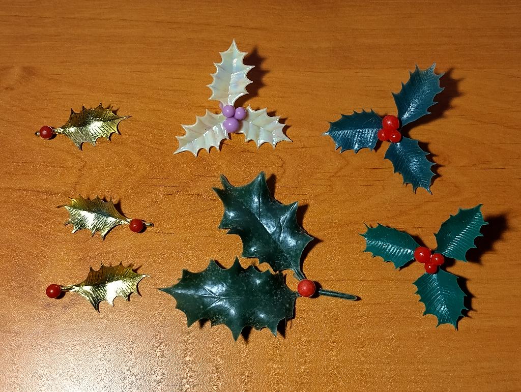 7 houx de décorations pour gâteaux, Enlèvement