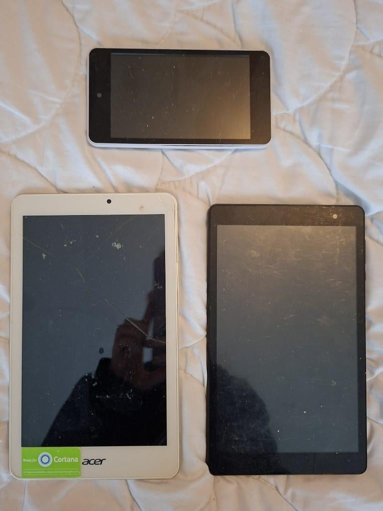 Laptops en tablet (voor onderdelen), Computers en Software, Overige Computers en Software, Niet werkend, Ophalen