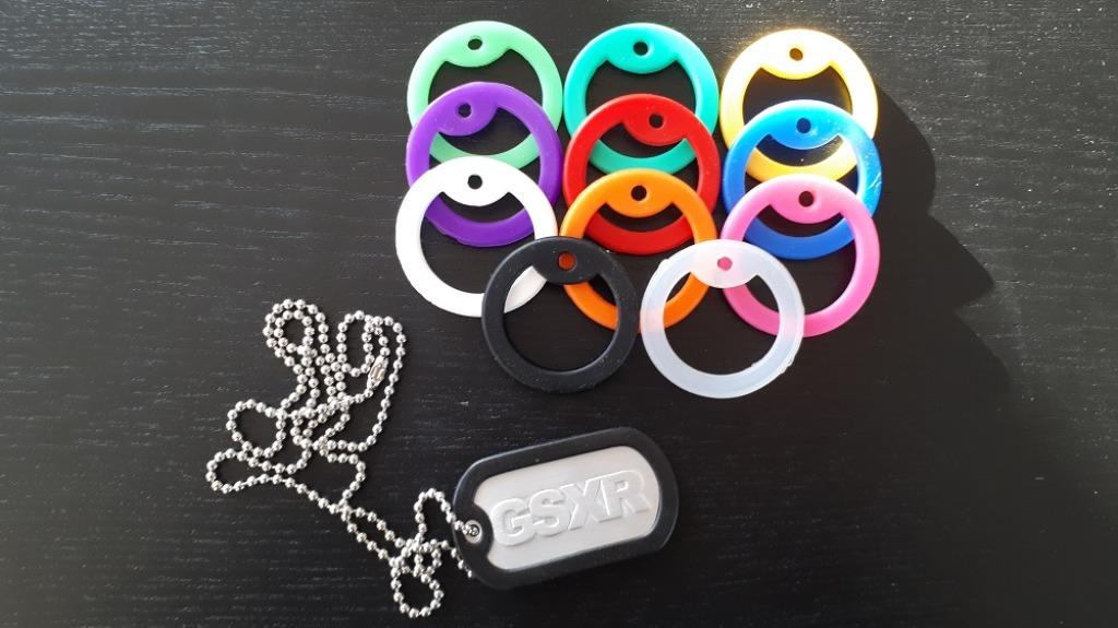 PROMO -50% - Dogtag naamplaatje moto Suzuki GSXR GSX-R, Ophalen of Verzenden, Nieuw