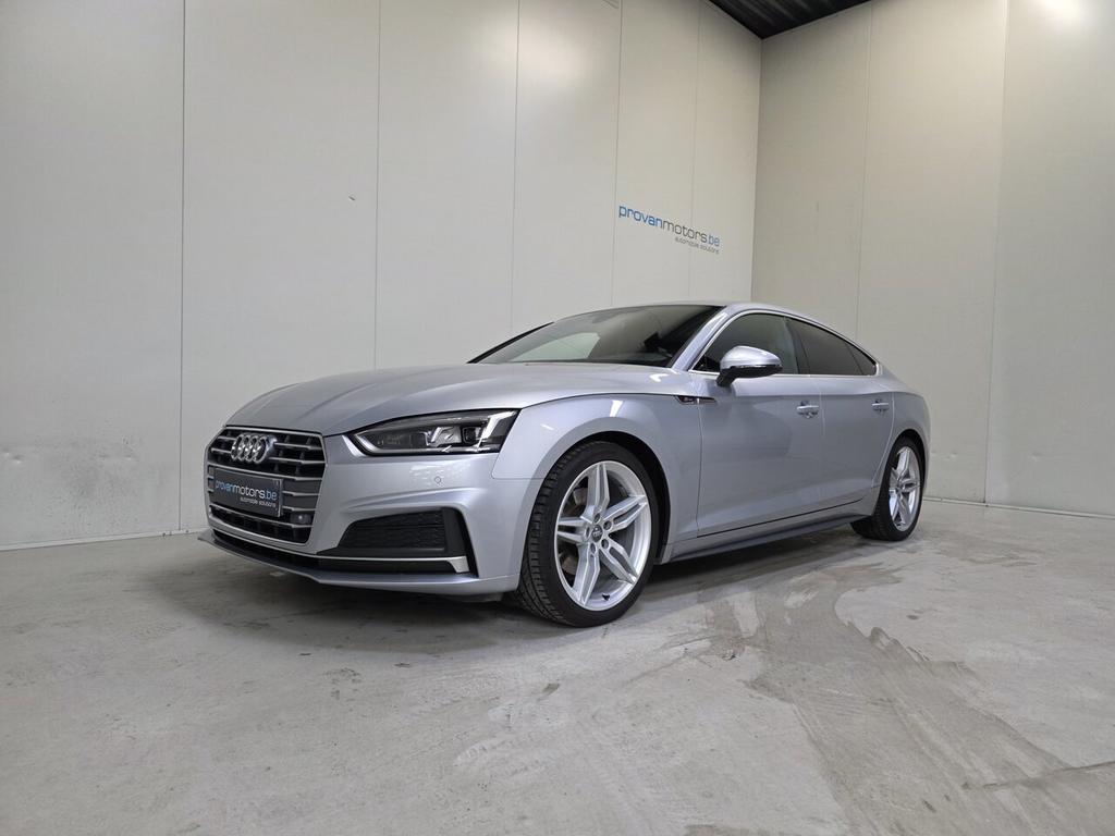 Audi A5 Sportback 1.4 TFSI Autom. - GPS - Topstaat! 1Ste Ei, Auto's, Audi, 4 deurs, 4 cilinders, 0 kg, Navigatiesysteem