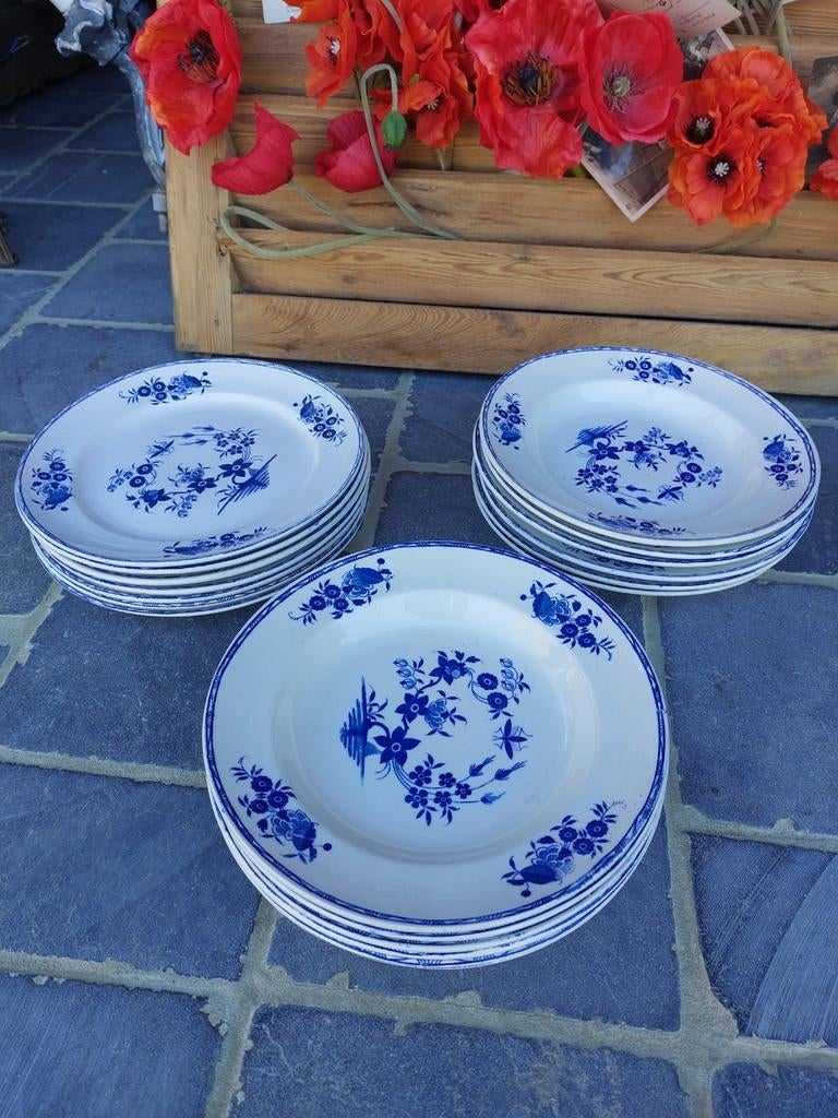 Boch servies grand bouquet, Ophalen