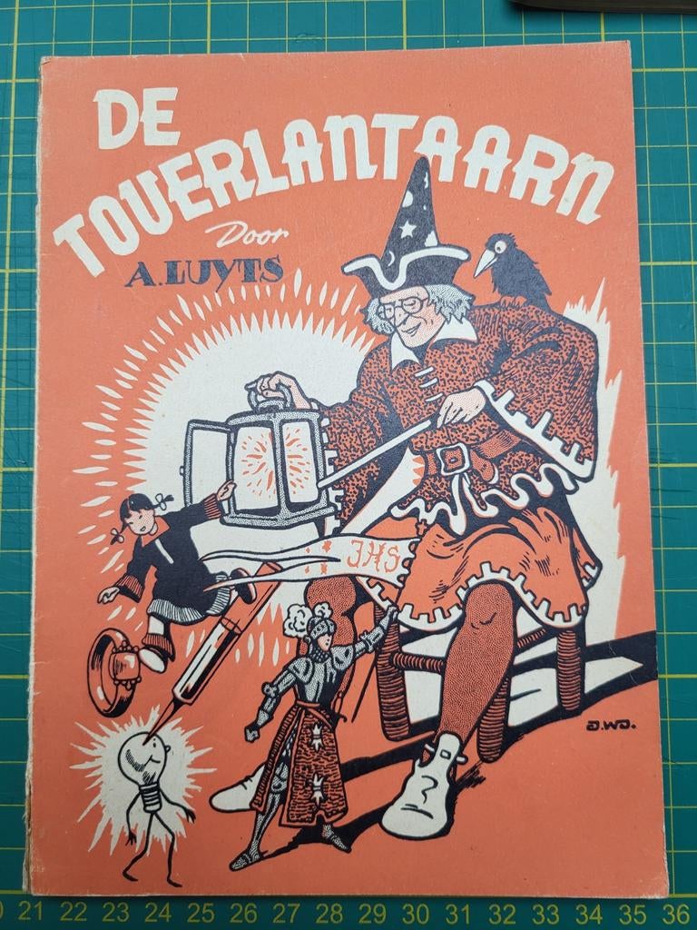 Retro kinderboekje A. Luyts - De toverlantaarn, Ophalen of Verzenden, Gelezen