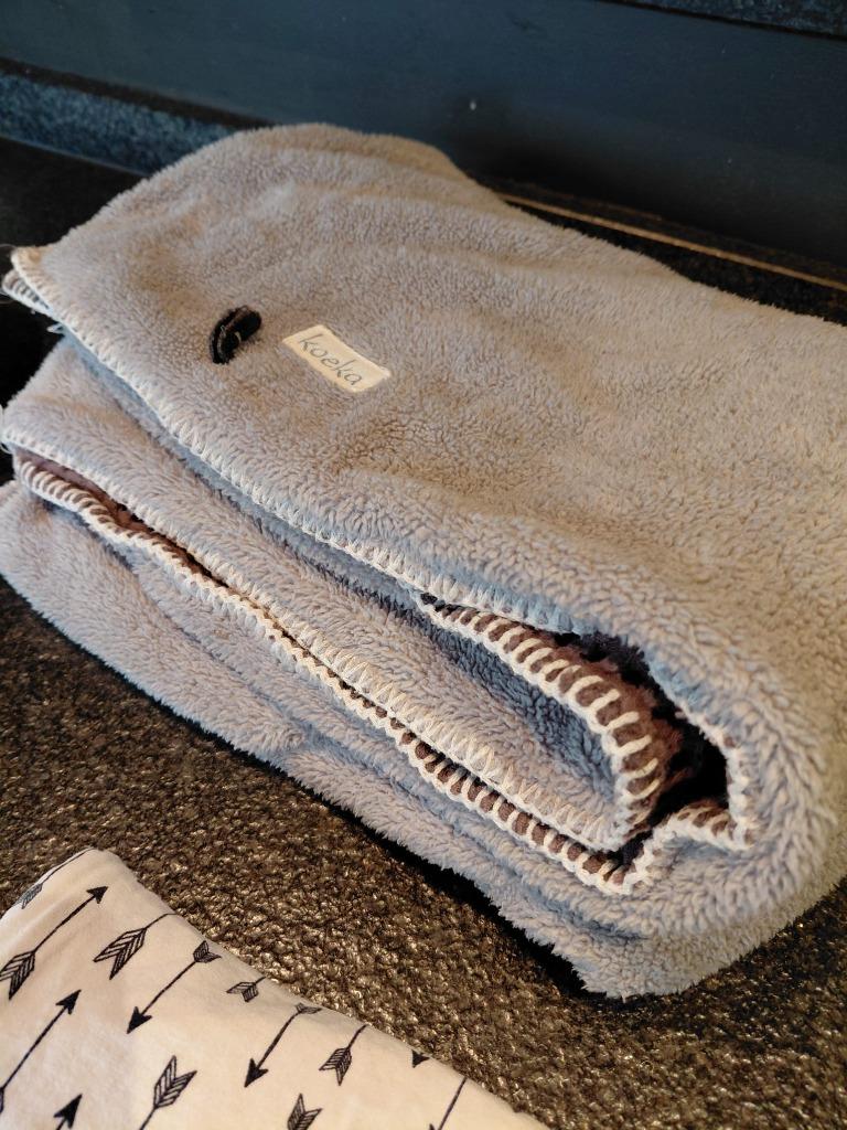 Super zacht koeka dekentje, Kinderen en Baby's, Dekens, Slaapzakjes en Inbakerproducten, Ophalen, Gebruikt, Deken