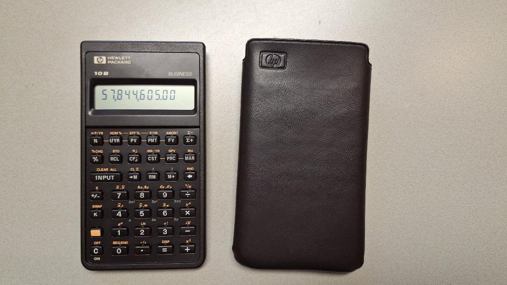 HP 10 B  Business Financiële rekenmachine, Diversen, Rekenmachines, Ophalen of Verzenden, Zo goed als nieuw