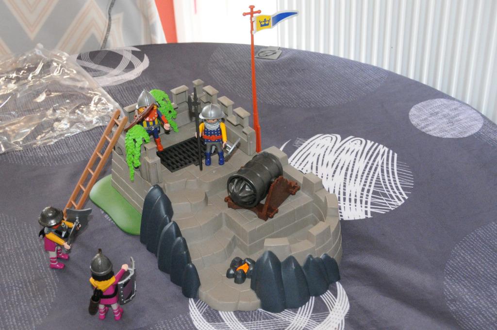 playmobil ridders 4133 supper set  compleet, Kinderen en Baby's, Speelgoed | Playmobil, Ophalen of Verzenden, Zo goed als nieuw