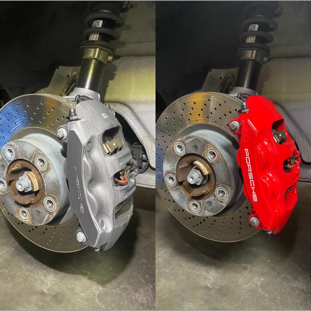 Peinture frein, Enlèvement