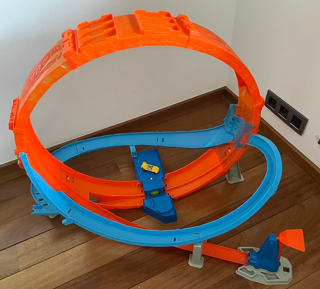Hot Wheels Action Looping, Ophalen, Racebaan, Zo goed als nieuw, Hot Wheels