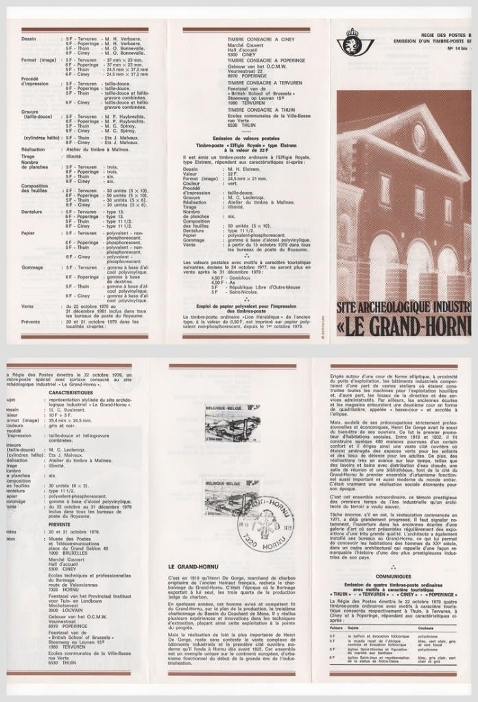 1979 Le Grand-Hornu, Envoi