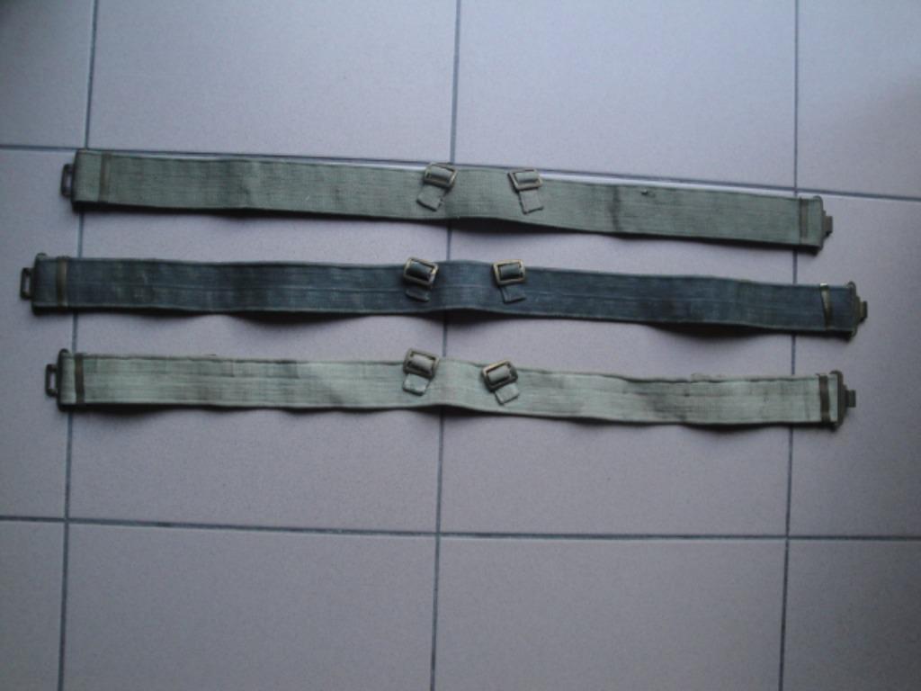 Set ABL webriemen jaar 1950..., Verzamelen, Ophalen of Verzenden, Landmacht