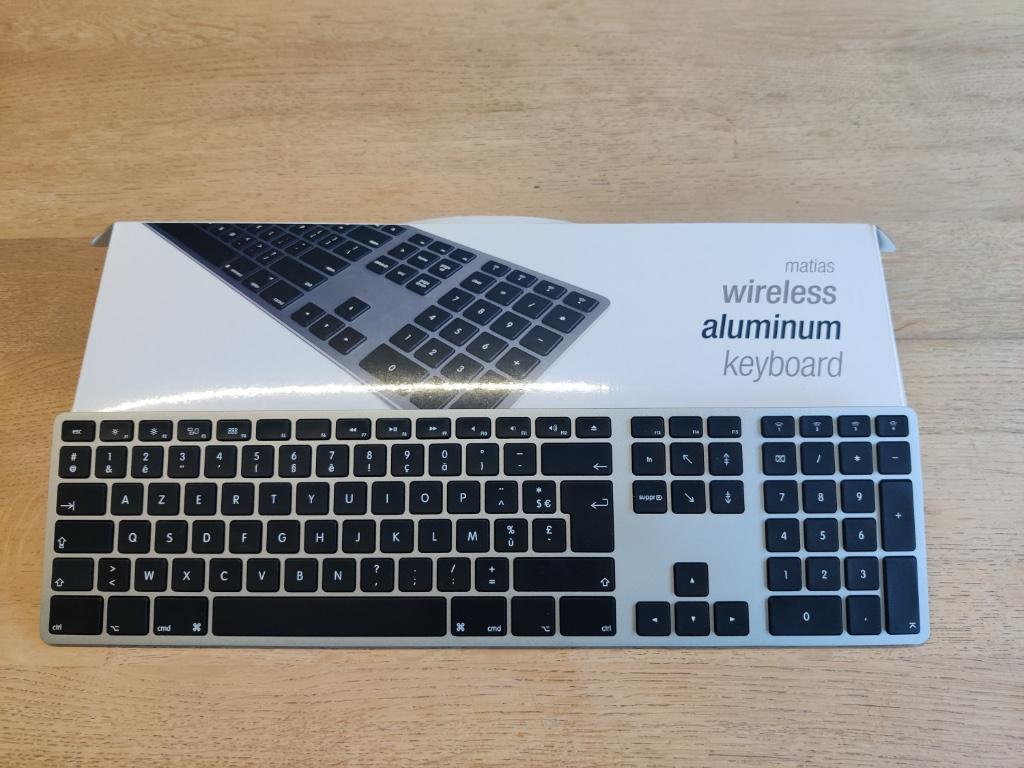 Draadloos toetsenbord voor Mac (Azerty), Computers en Software, Toetsenborden, Ophalen, Matias, Draadloos, Nieuw
