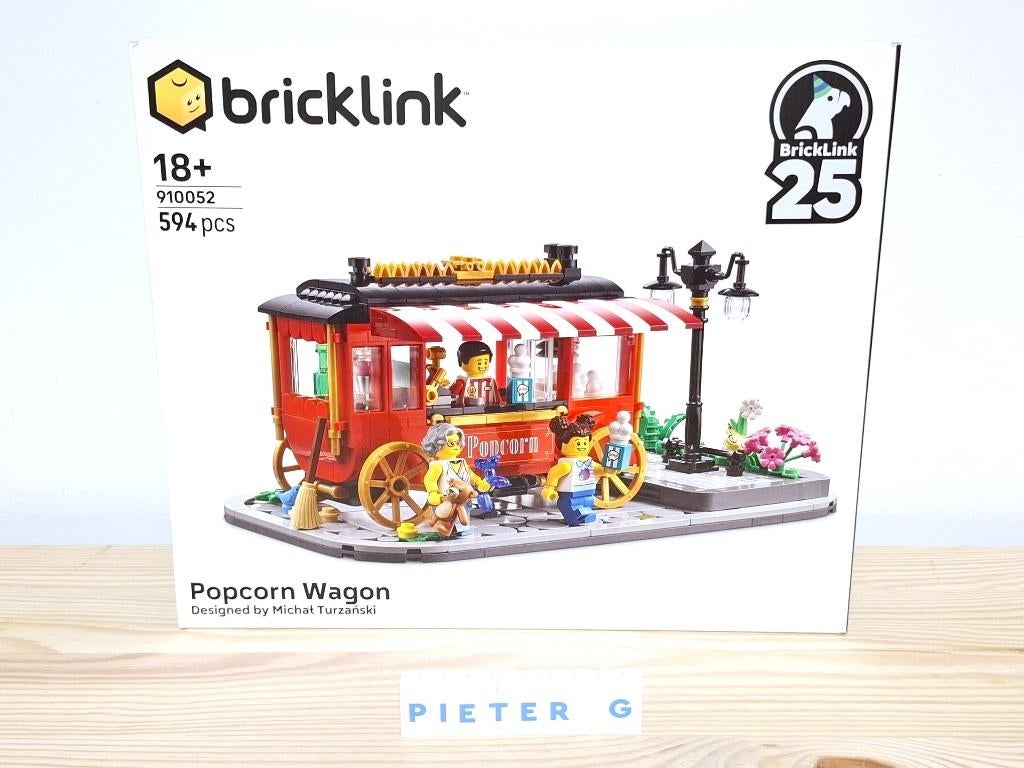 910052 - Lego Bricklink Popcorn Wagon - Nieuw & Sealed, Ophalen of Verzenden, Nieuw, Complete set, Lego