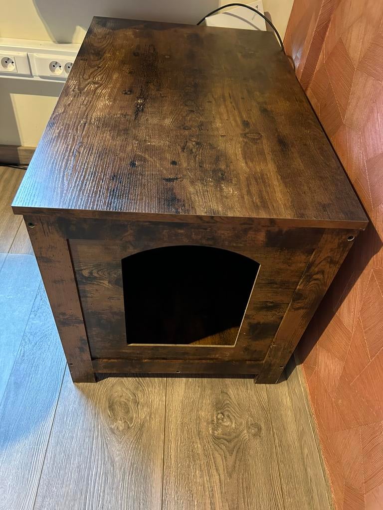 Kattenbakkast, Dieren en Toebehoren, Kattenbakken, Ophalen, Zo goed als nieuw, Gesloten