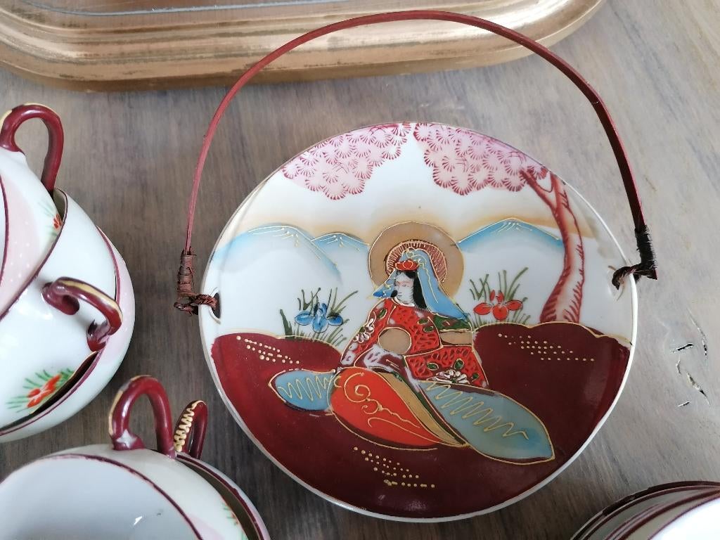 Serviesje satsuma, Ophalen