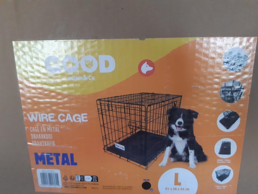 Cage pour chien, ou chat neuf, Enlèvement ou Envoi, Comme neuf